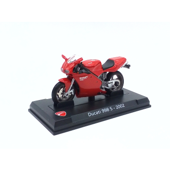Motocykl Ducati 998 S 2002 - skala 1:24 - Hachette